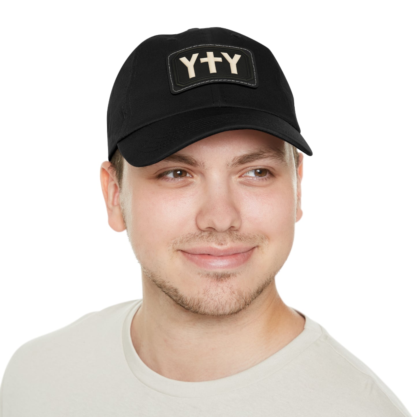 Stylish Dad Hat with Leather Patch | Casual Chic Outdoor Accessory, Perfect Gift for Fathers, Birthdays, Family Gatherings, Everyday Wear