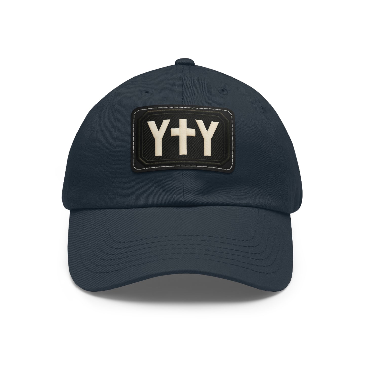 Stylish Dad Hat with Leather Patch | Casual Chic Outdoor Accessory, Perfect Gift for Fathers, Birthdays, Family Gatherings, Everyday Wear