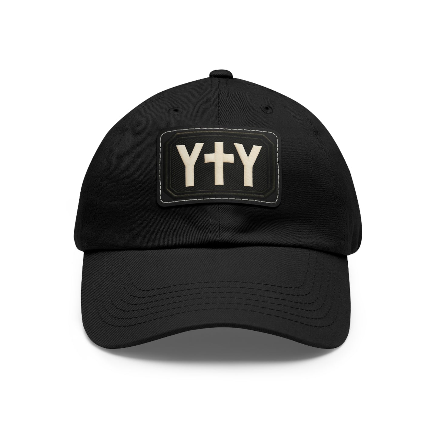 Stylish Dad Hat with Leather Patch | Casual Chic Outdoor Accessory, Perfect Gift for Fathers, Birthdays, Family Gatherings, Everyday Wear