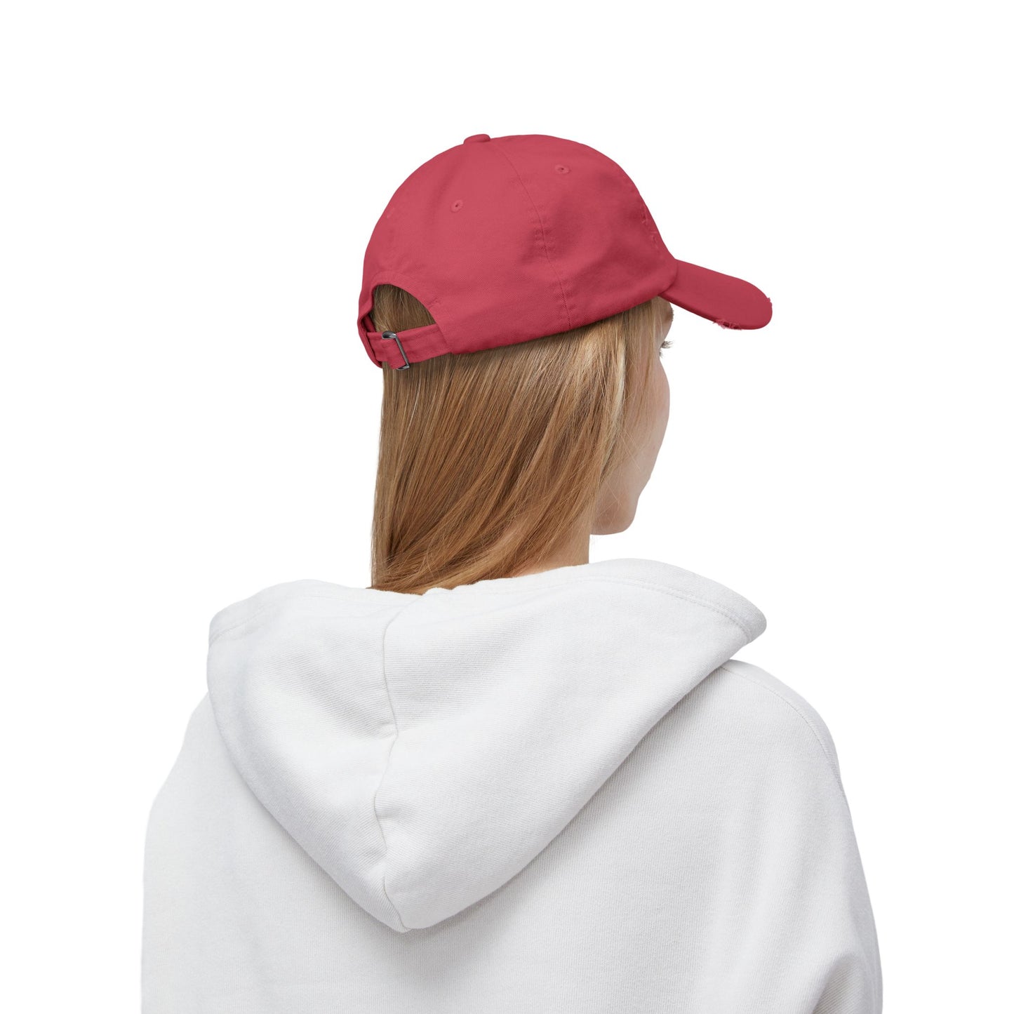 Faith Distressed Cap - Unisex, Casual Wear, Gift for Believers, Christian Accessory, Inspirational Hat, Everyday Style