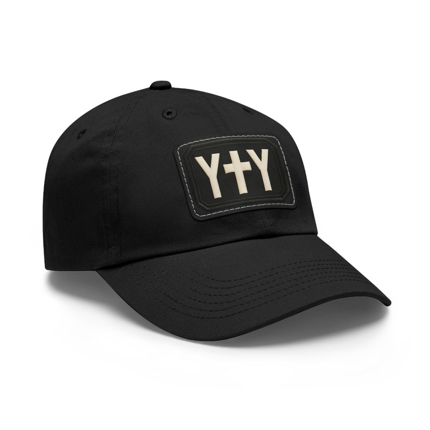 Stylish Dad Hat with Leather Patch | Casual Chic Outdoor Accessory, Perfect Gift for Fathers, Birthdays, Family Gatherings, Everyday Wear
