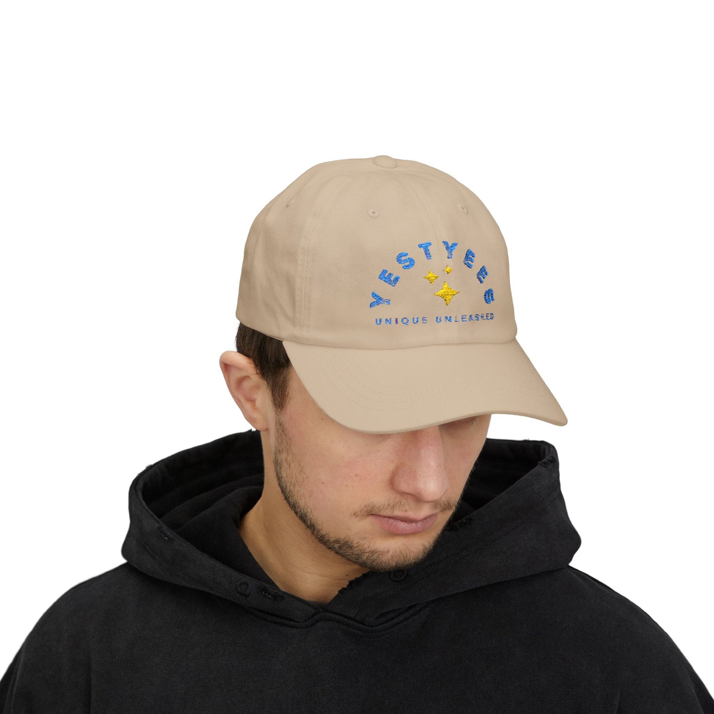 Unique Unisex Cap - YESTYEES Unleashed, Casual Style, Gift for Him/Her, Outdoor Adventures, Everyday Wear, Trendy Baseball Hat