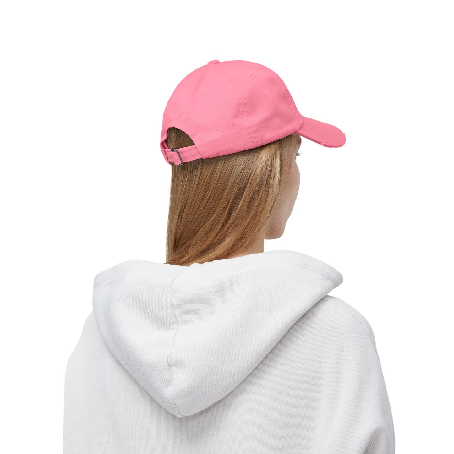 Faith Distressed Cap - Unisex, Casual Wear, Gift for Believers, Christian Accessory, Inspirational Hat, Everyday Style