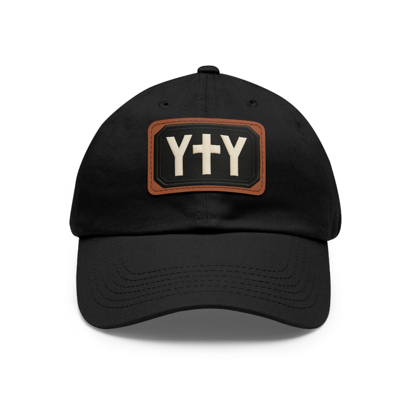 Stylish Dad Hat with Leather Patch | Casual Chic Outdoor Accessory, Perfect Gift for Fathers, Birthdays, Family Gatherings, Everyday Wear