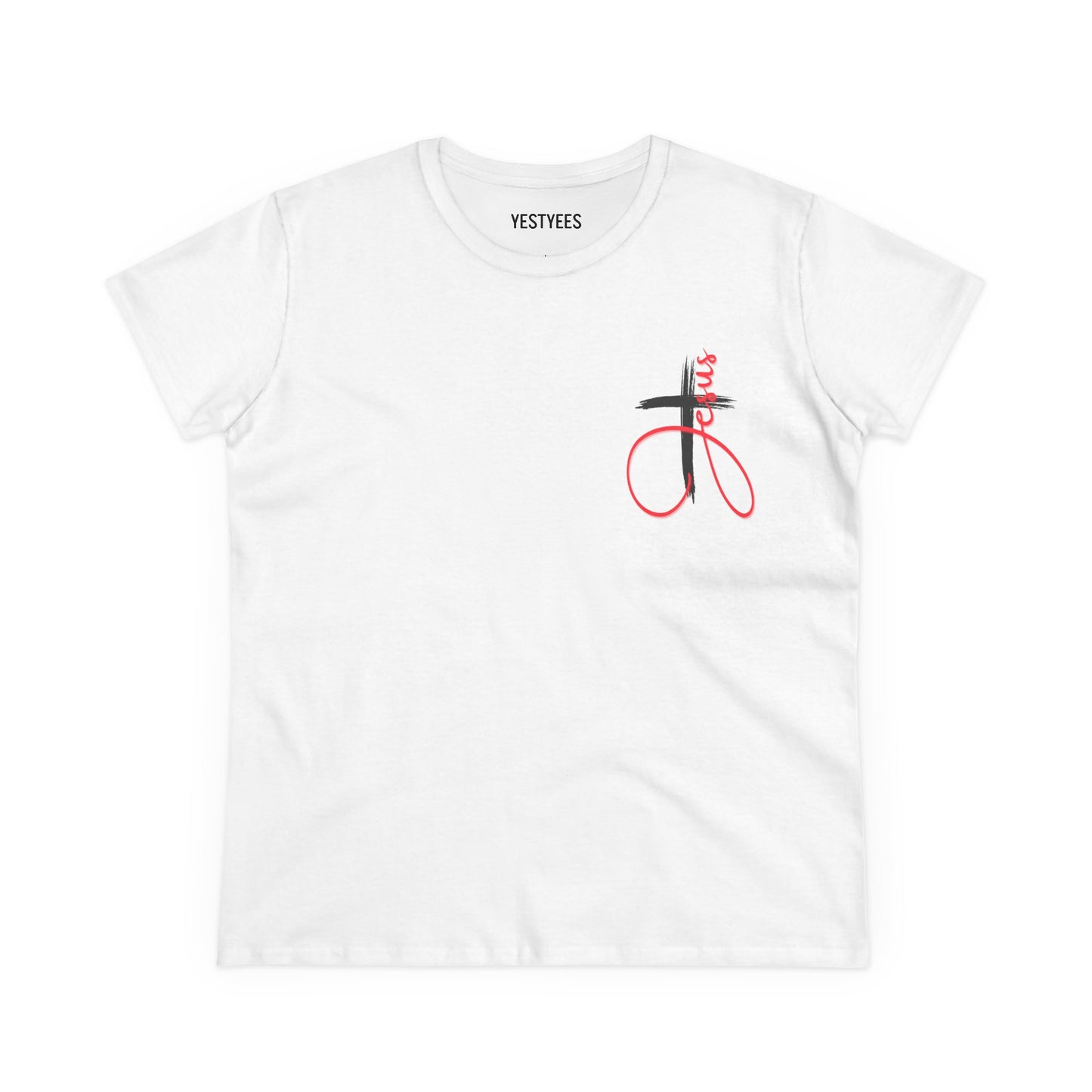Stylish Christian Women's Midweight Cotton Tee with Unique Design, Casual Wear, Gift Idea, Trendy Tee, Everyday Top, Comfortable Shirt