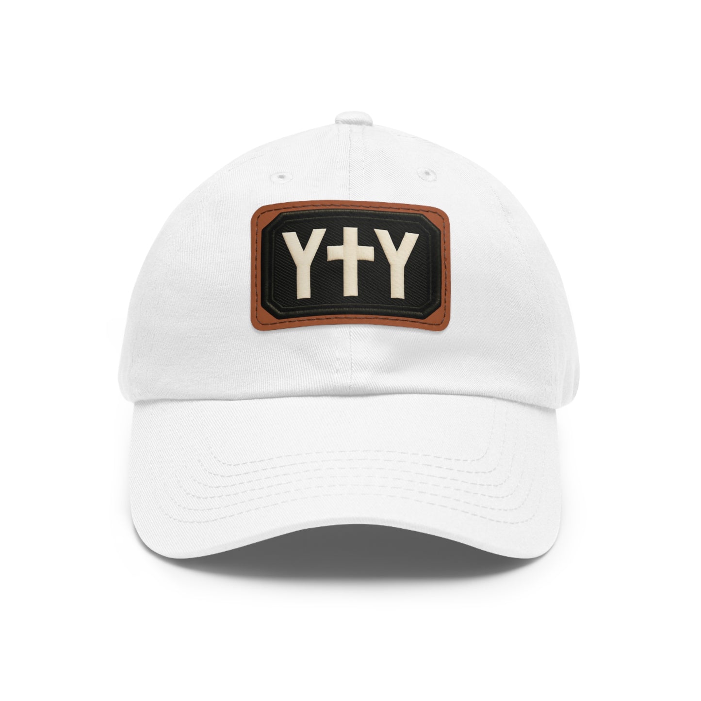 Stylish Dad Hat with Leather Patch | Casual Chic Outdoor Accessory, Perfect Gift for Fathers, Birthdays, Family Gatherings, Everyday Wear