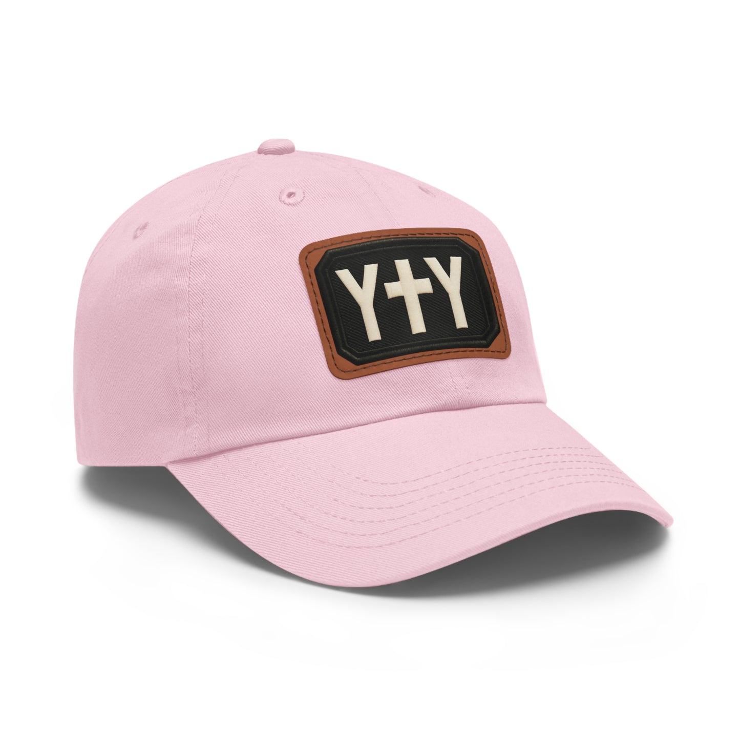 Stylish Dad Hat with Leather Patch | Casual Chic Outdoor Accessory, Perfect Gift for Fathers, Birthdays, Family Gatherings, Everyday Wear