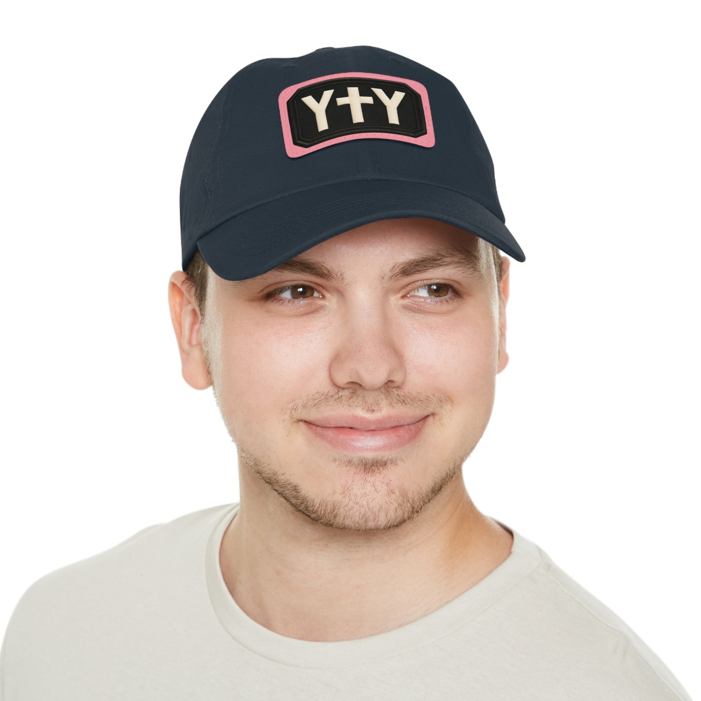 Stylish Dad Hat with Leather Patch | Casual Chic Outdoor Accessory, Perfect Gift for Fathers, Birthdays, Family Gatherings, Everyday Wear