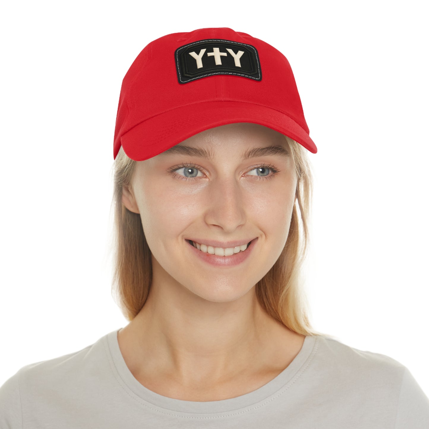 Stylish Dad Hat with Leather Patch | Casual Chic Outdoor Accessory, Perfect Gift for Fathers, Birthdays, Family Gatherings, Everyday Wear