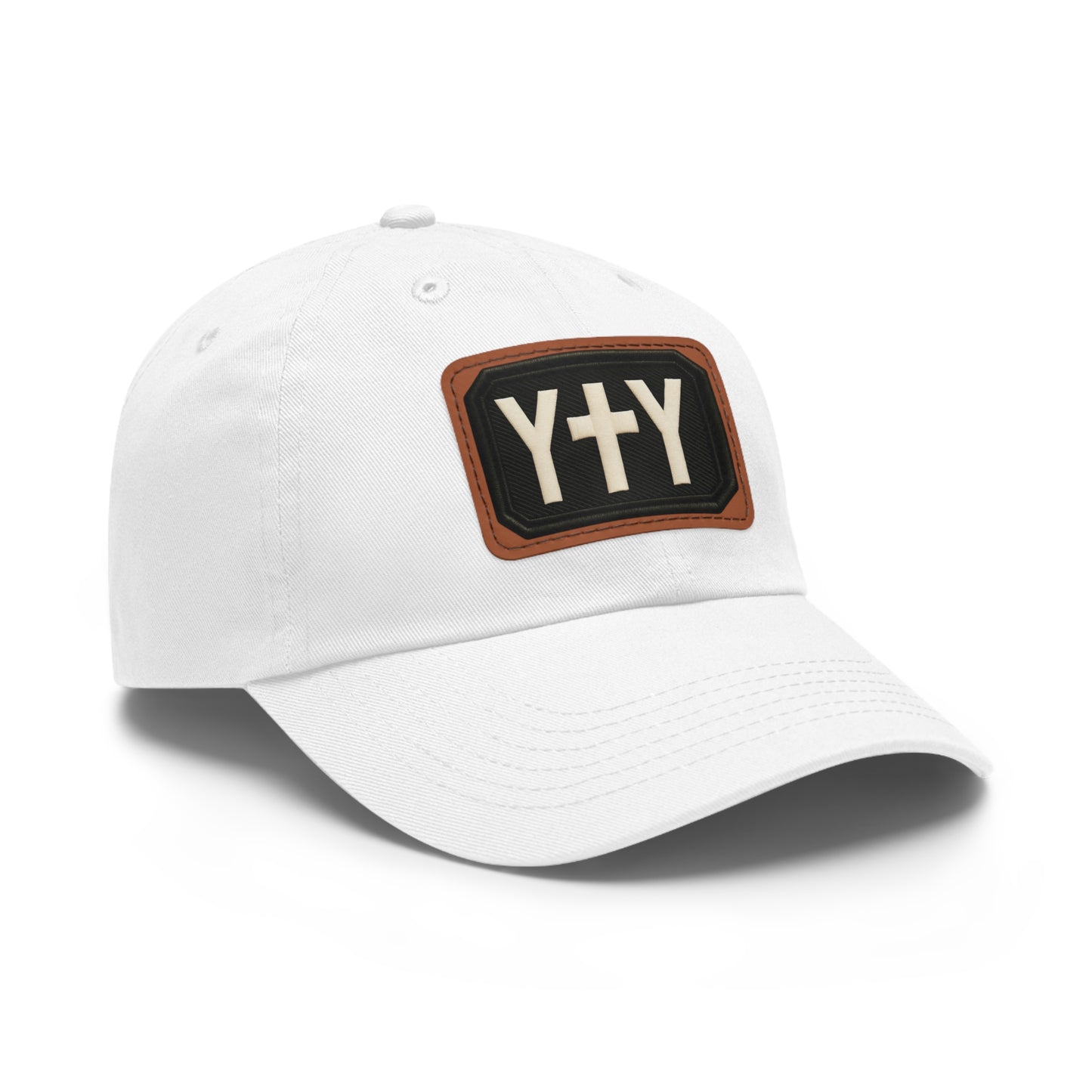 Stylish Dad Hat with Leather Patch | Casual Chic Outdoor Accessory, Perfect Gift for Fathers, Birthdays, Family Gatherings, Everyday Wear