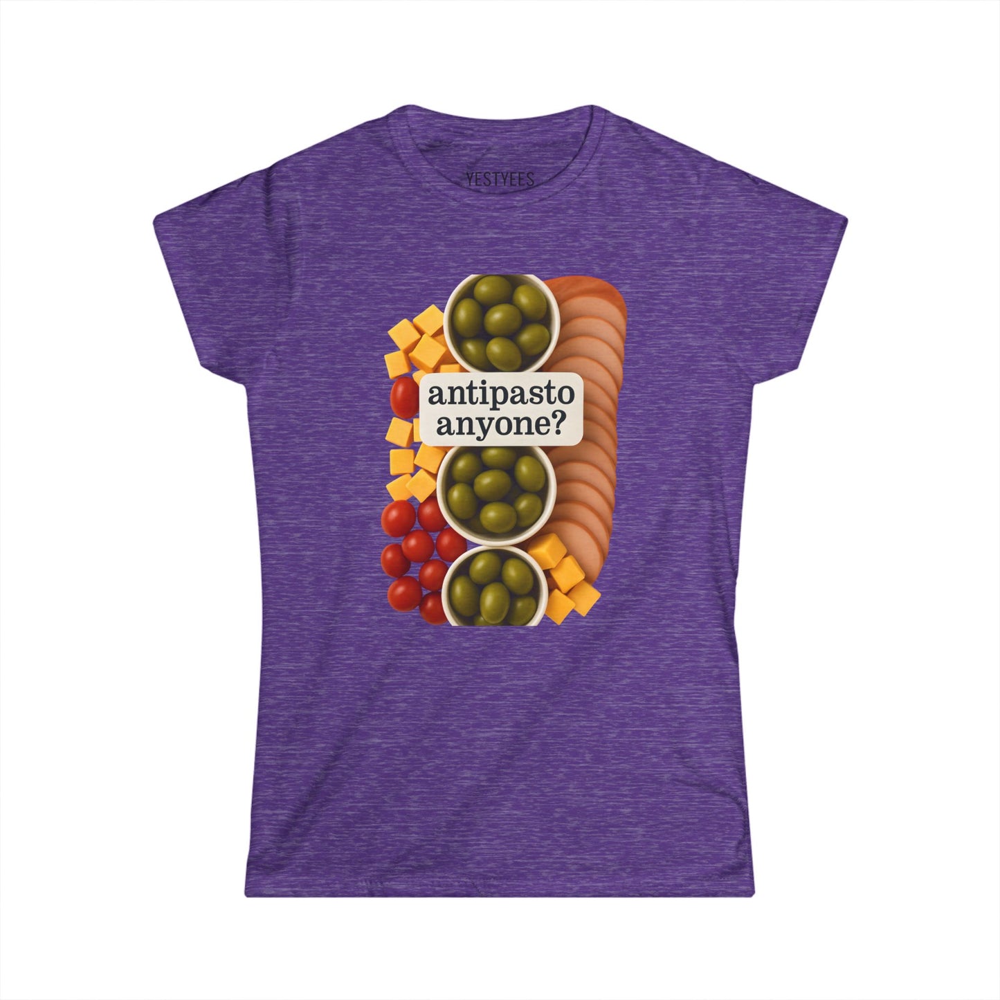 Antipasto Party Host Tee, Foodie Shirt, Casual Women’s Tee, Gift for Entertainers, Cookout Apparel, Fun Get-Together Outfit