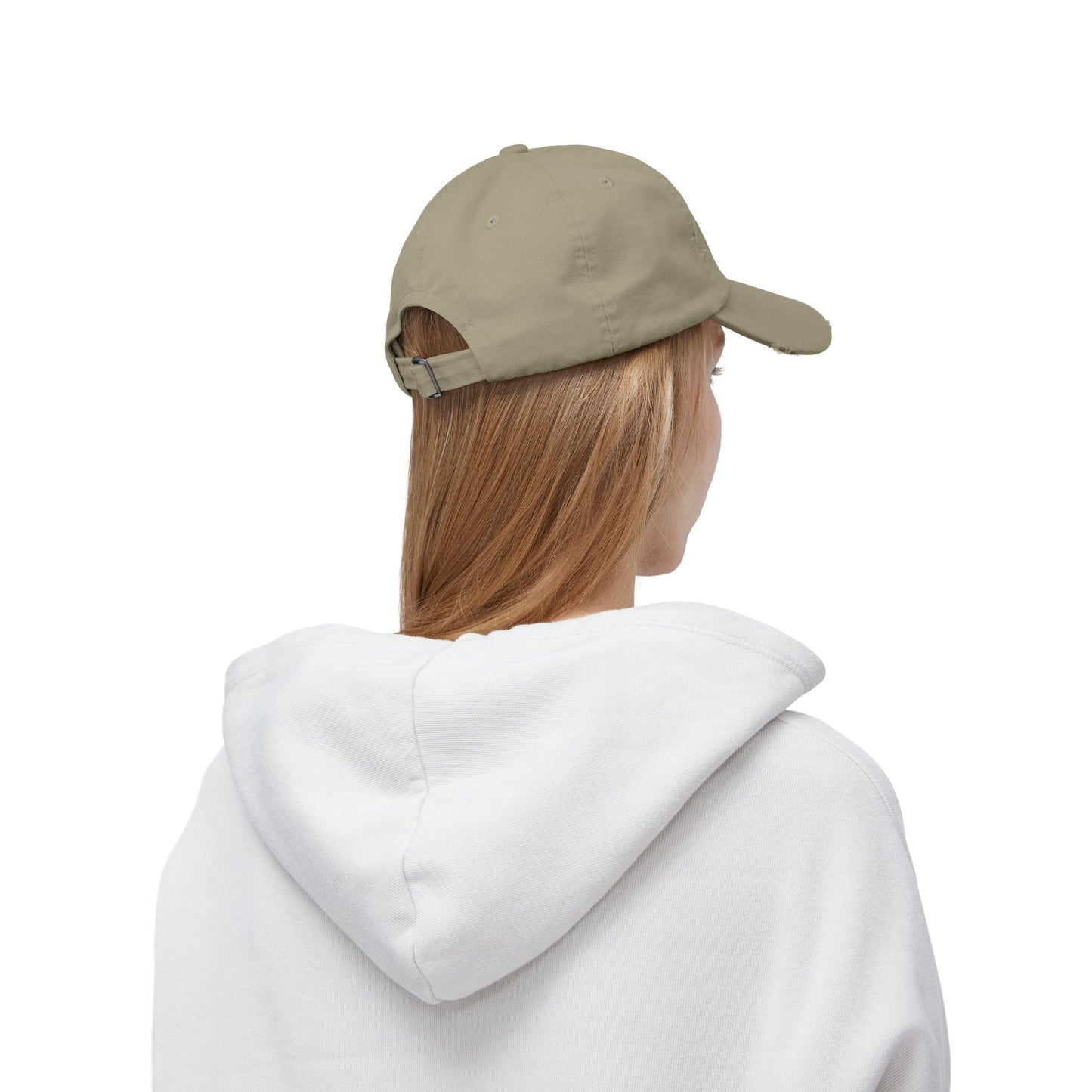Faith Distressed Cap - Unisex, Casual Wear, Gift for Believers, Christian Accessory, Inspirational Hat, Everyday Style