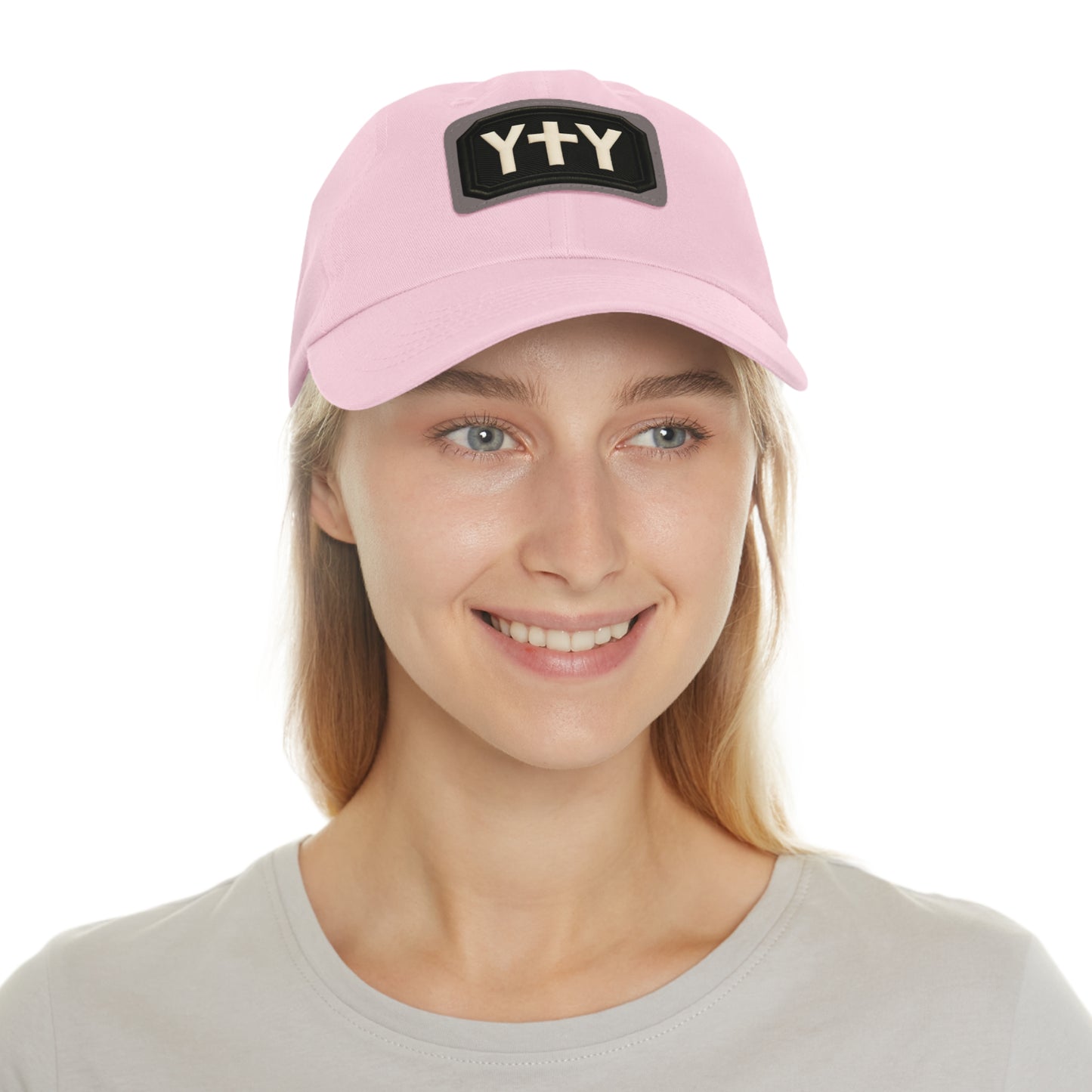 Stylish Dad Hat with Leather Patch | Casual Chic Outdoor Accessory, Perfect Gift for Fathers, Birthdays, Family Gatherings, Everyday Wear