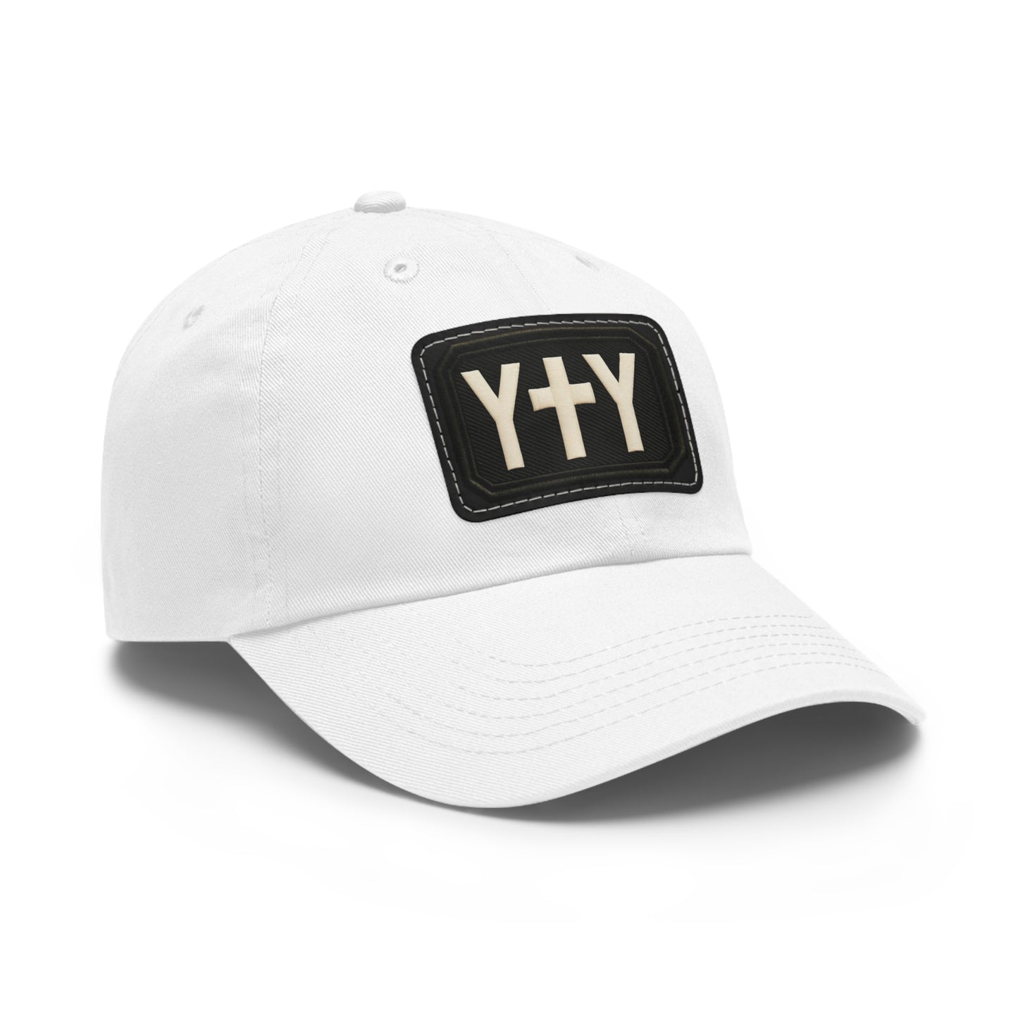 Stylish Dad Hat with Leather Patch | Casual Chic Outdoor Accessory, Perfect Gift for Fathers, Birthdays, Family Gatherings, Everyday Wear