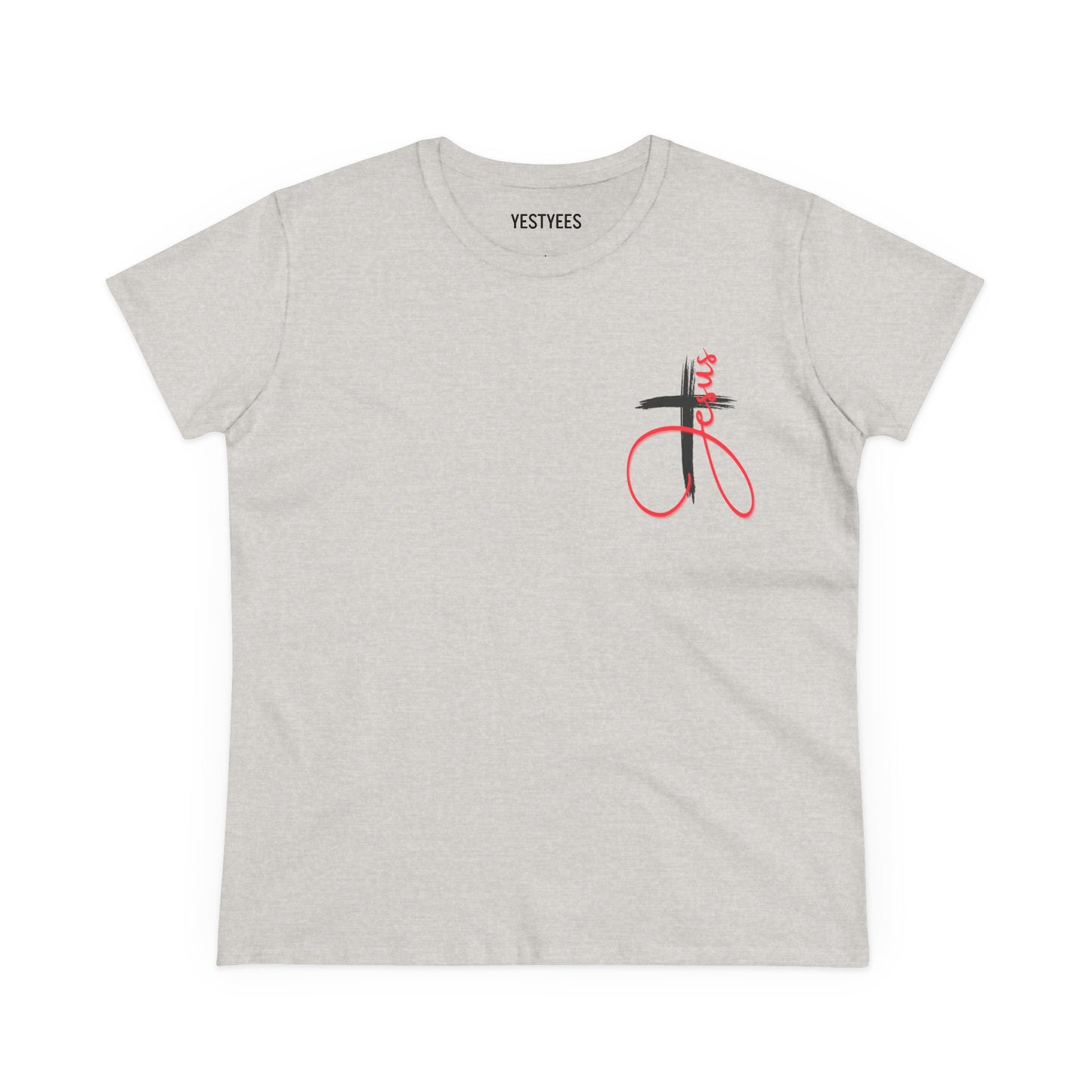 Stylish Christian Women's Midweight Cotton Tee with Unique Design, Casual Wear, Gift Idea, Trendy Tee, Everyday Top, Comfortable Shirt