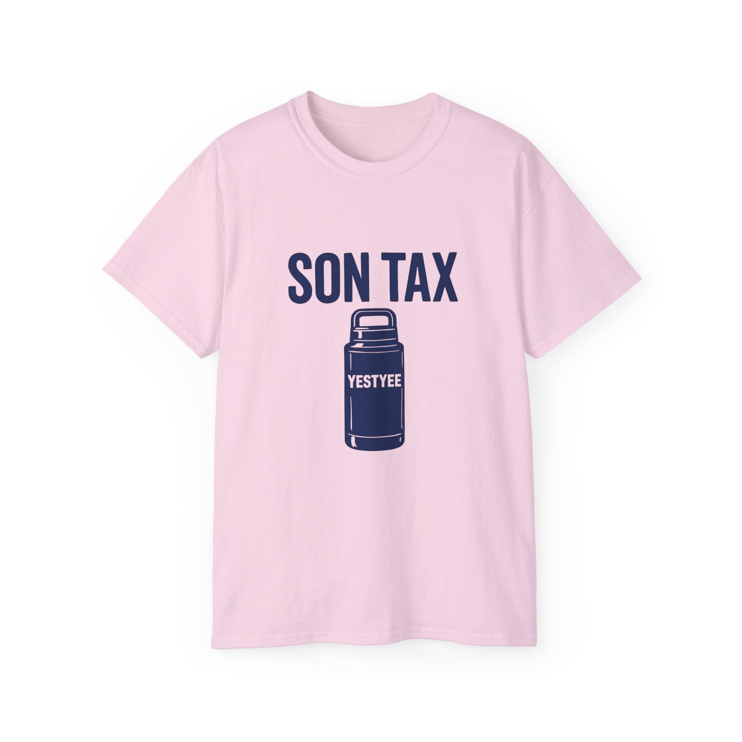 Humorous Unisex Cotton Tee - 'Son Tax' T-Shirt, Father's Day Gift, Casual Wear, Funny Gift for Dad, Unique Birthday Present