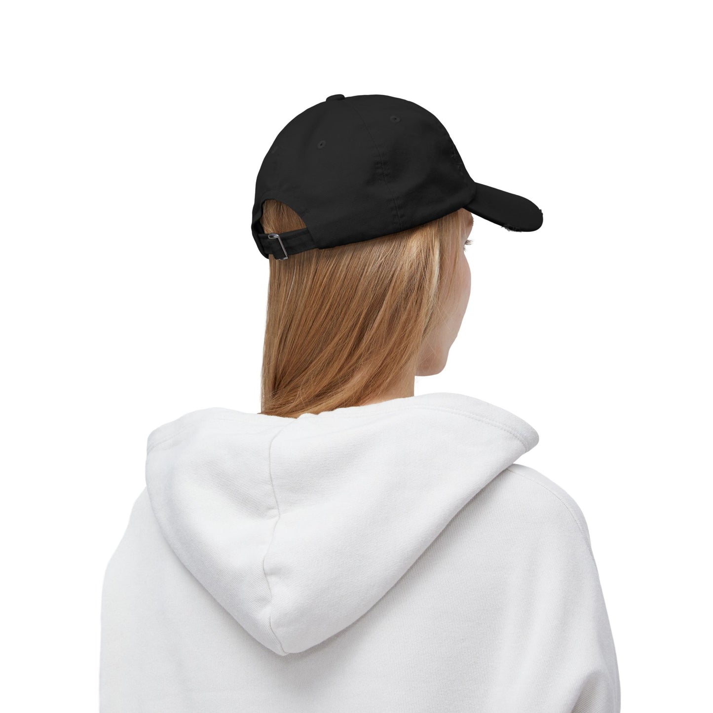 Faith Distressed Cap - Unisex, Casual Wear, Gift for Believers, Christian Accessory, Inspirational Hat, Everyday Style