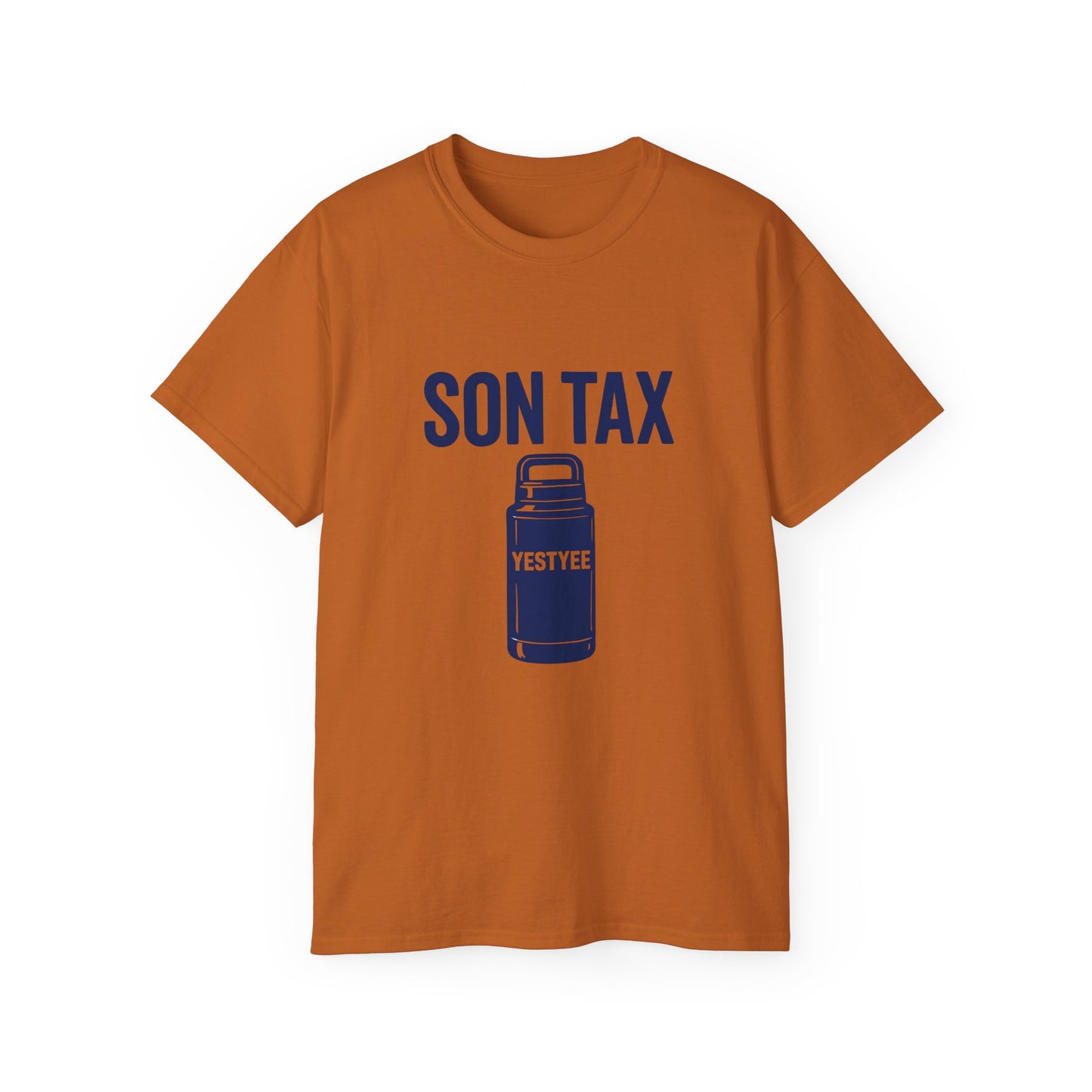 Humorous Unisex Cotton Tee - 'Son Tax' T-Shirt, Father's Day Gift, Casual Wear, Funny Gift for Dad, Unique Birthday Present