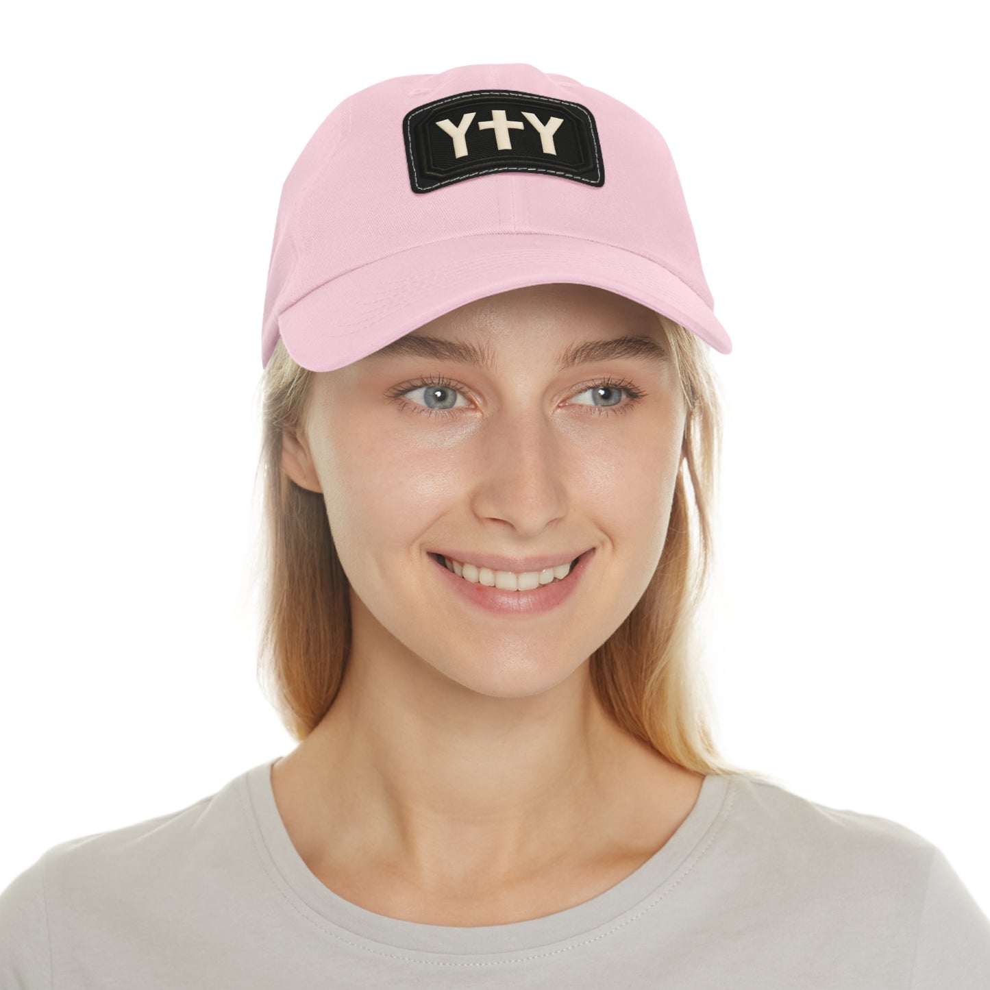 Stylish Dad Hat with Leather Patch | Casual Chic Outdoor Accessory, Perfect Gift for Fathers, Birthdays, Family Gatherings, Everyday Wear