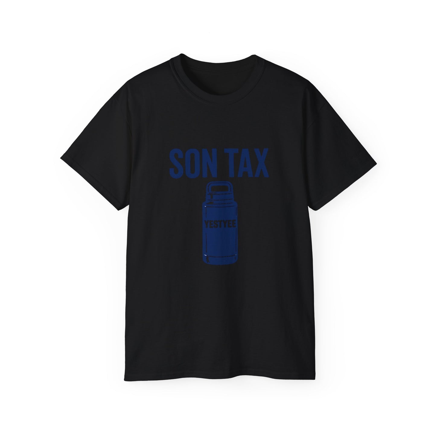 Humorous Unisex Cotton Tee - 'Son Tax' T-Shirt, Father's Day Gift, Casual Wear, Funny Gift for Dad, Unique Birthday Present