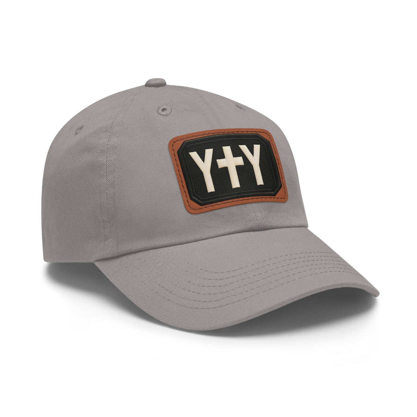 Stylish Dad Hat with Leather Patch | Casual Chic Outdoor Accessory, Perfect Gift for Fathers, Birthdays, Family Gatherings, Everyday Wear
