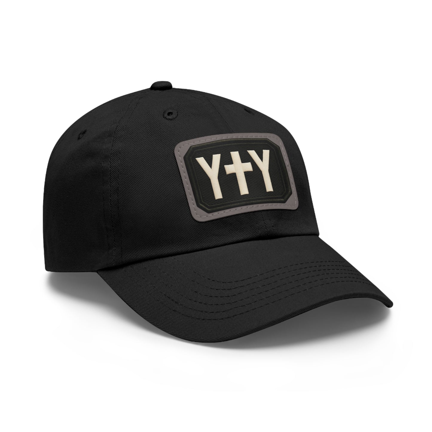 Stylish Dad Hat with Leather Patch | Casual Chic Outdoor Accessory, Perfect Gift for Fathers, Birthdays, Family Gatherings, Everyday Wear