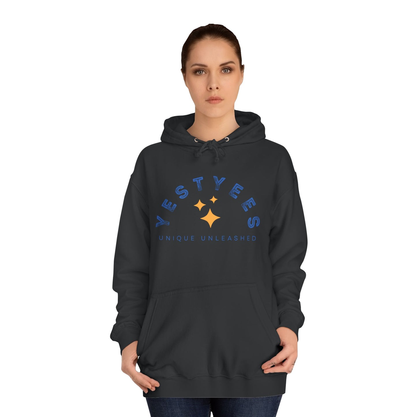 Cozy Unisex College Hoodie - Stylish Campus Wear, Perfect for Students, Gifts for Graduation, Casual Outfits, Streetwear