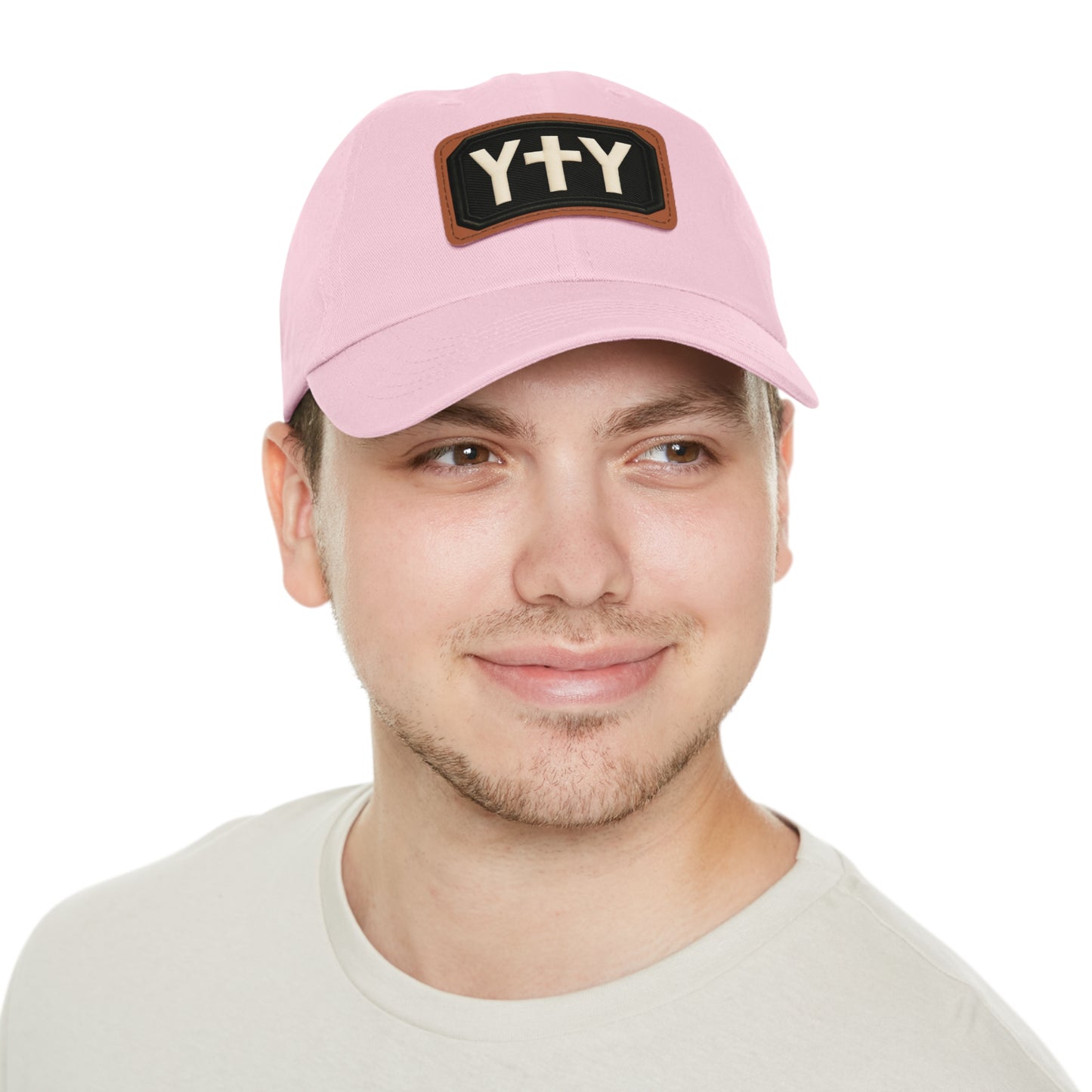 Stylish Dad Hat with Leather Patch | Casual Chic Outdoor Accessory, Perfect Gift for Fathers, Birthdays, Family Gatherings, Everyday Wear
