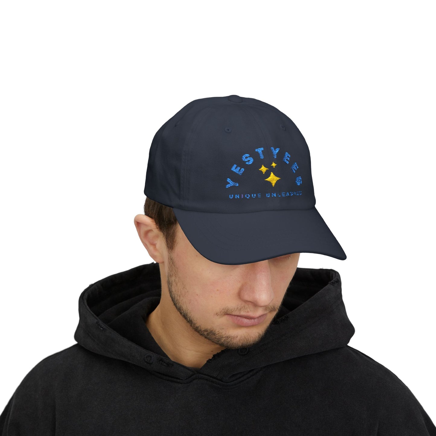 Unique Unisex Cap - YESTYEES Unleashed, Casual Style, Gift for Him/Her, Outdoor Adventures, Everyday Wear, Trendy Baseball Hat