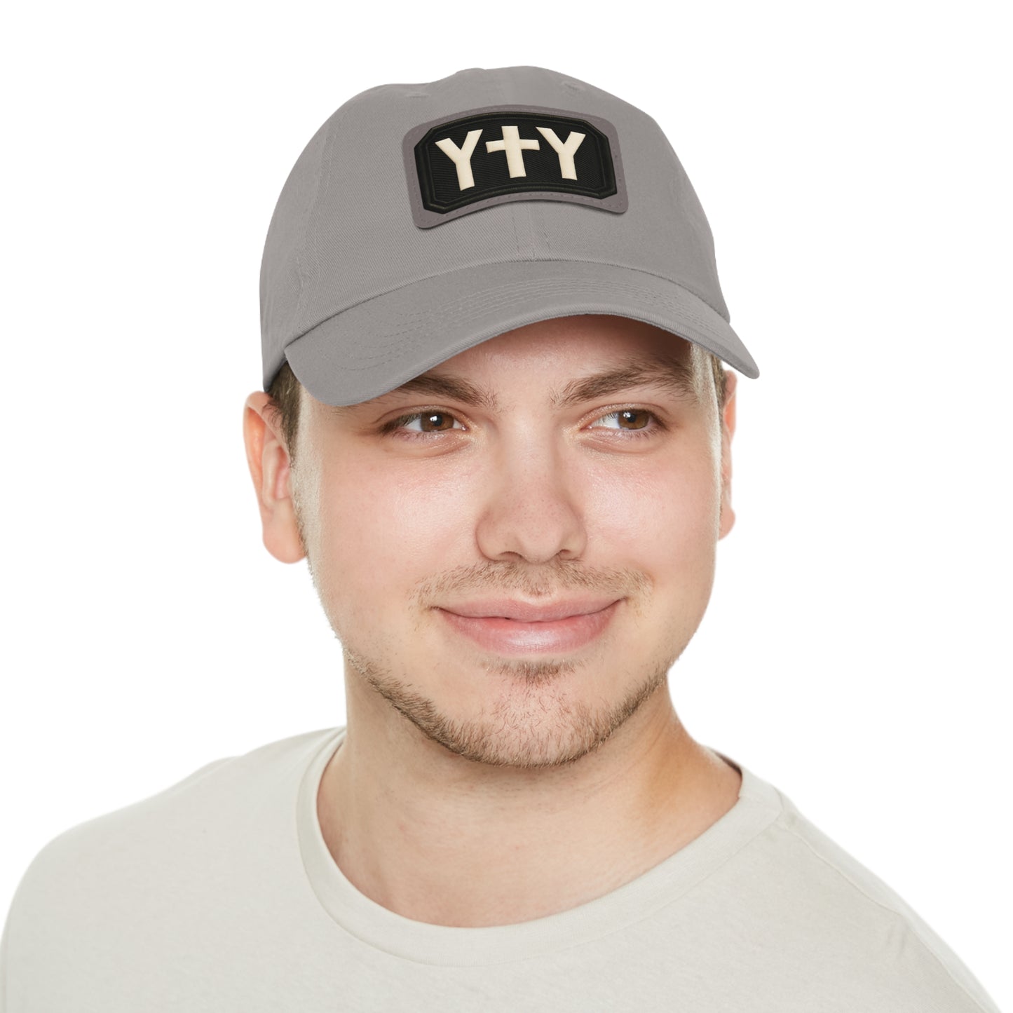 Stylish Dad Hat with Leather Patch | Casual Chic Outdoor Accessory, Perfect Gift for Fathers, Birthdays, Family Gatherings, Everyday Wear