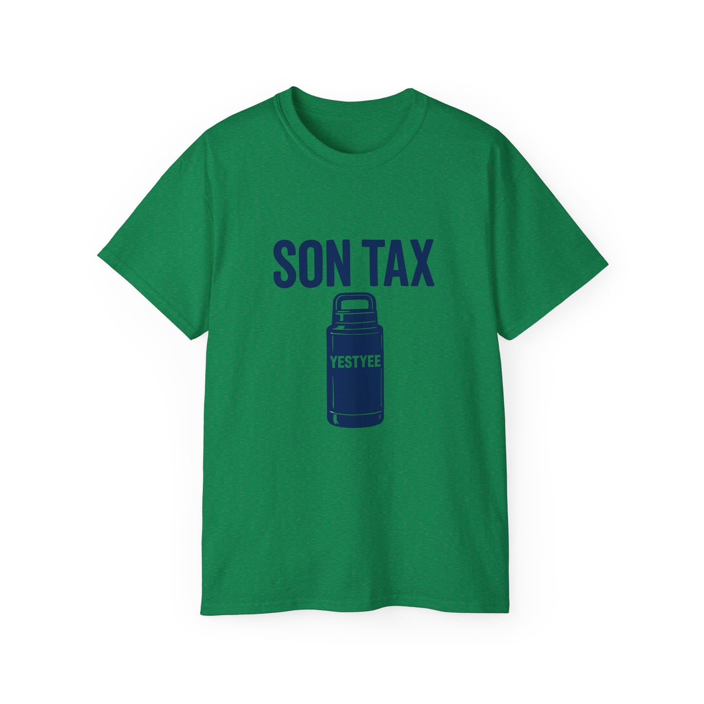 Humorous Unisex Cotton Tee - 'Son Tax' T-Shirt, Father's Day Gift, Casual Wear, Funny Gift for Dad, Unique Birthday Present