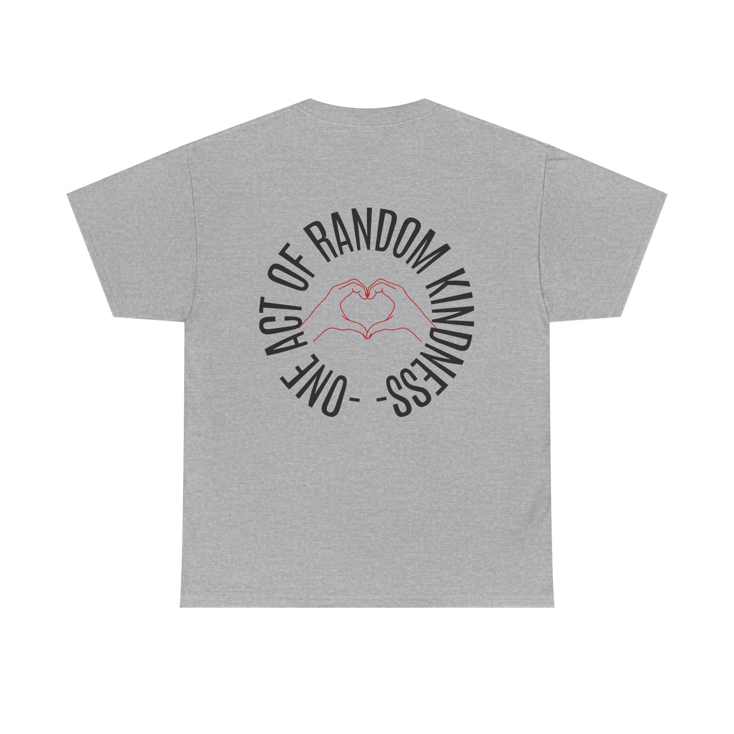 Unisex Heavy Cotton Tee - 'One Act of Random Kindness' T-Shirt, Comfortable Tee, Gift for Kindness Advocates, Casual Wear, Birthday Gift