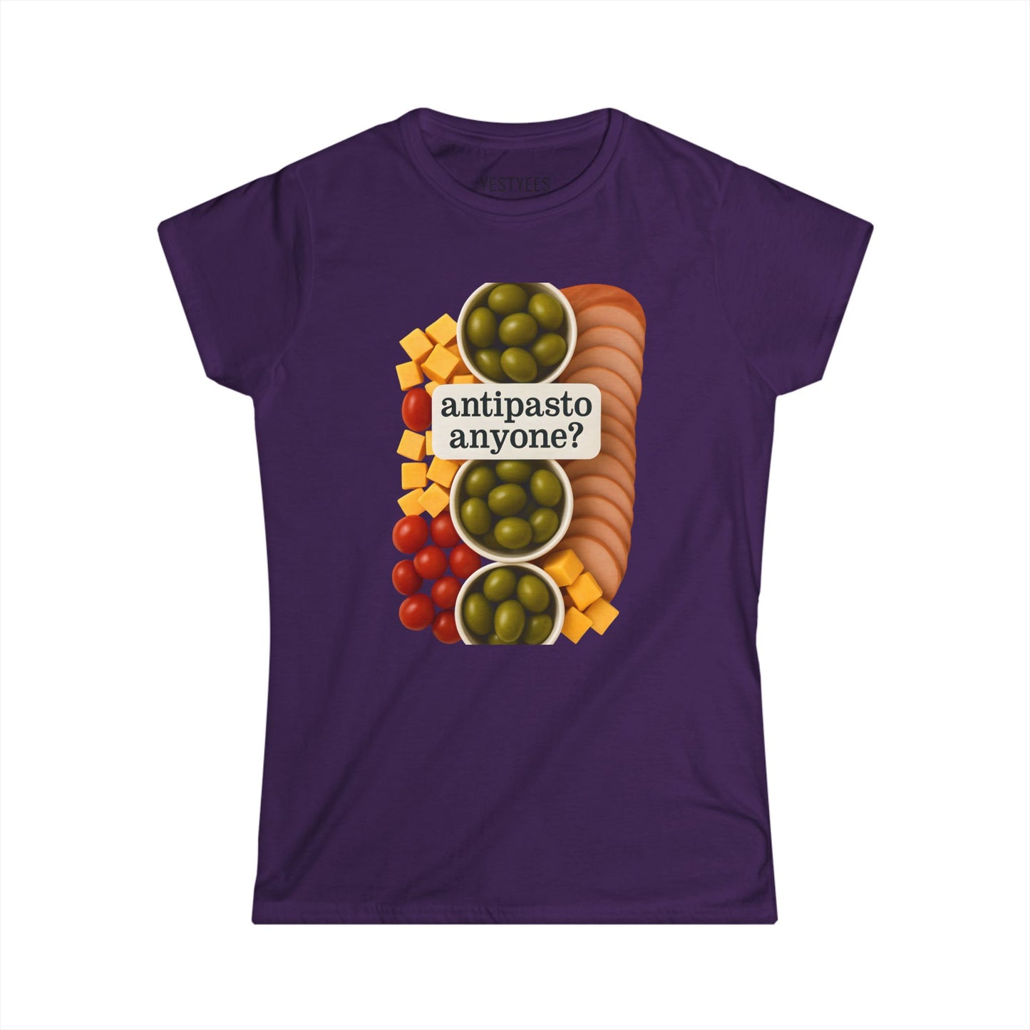 Antipasto Party Host Tee, Foodie Shirt, Casual Women’s Tee, Gift for Entertainers, Cookout Apparel, Fun Get-Together Outfit