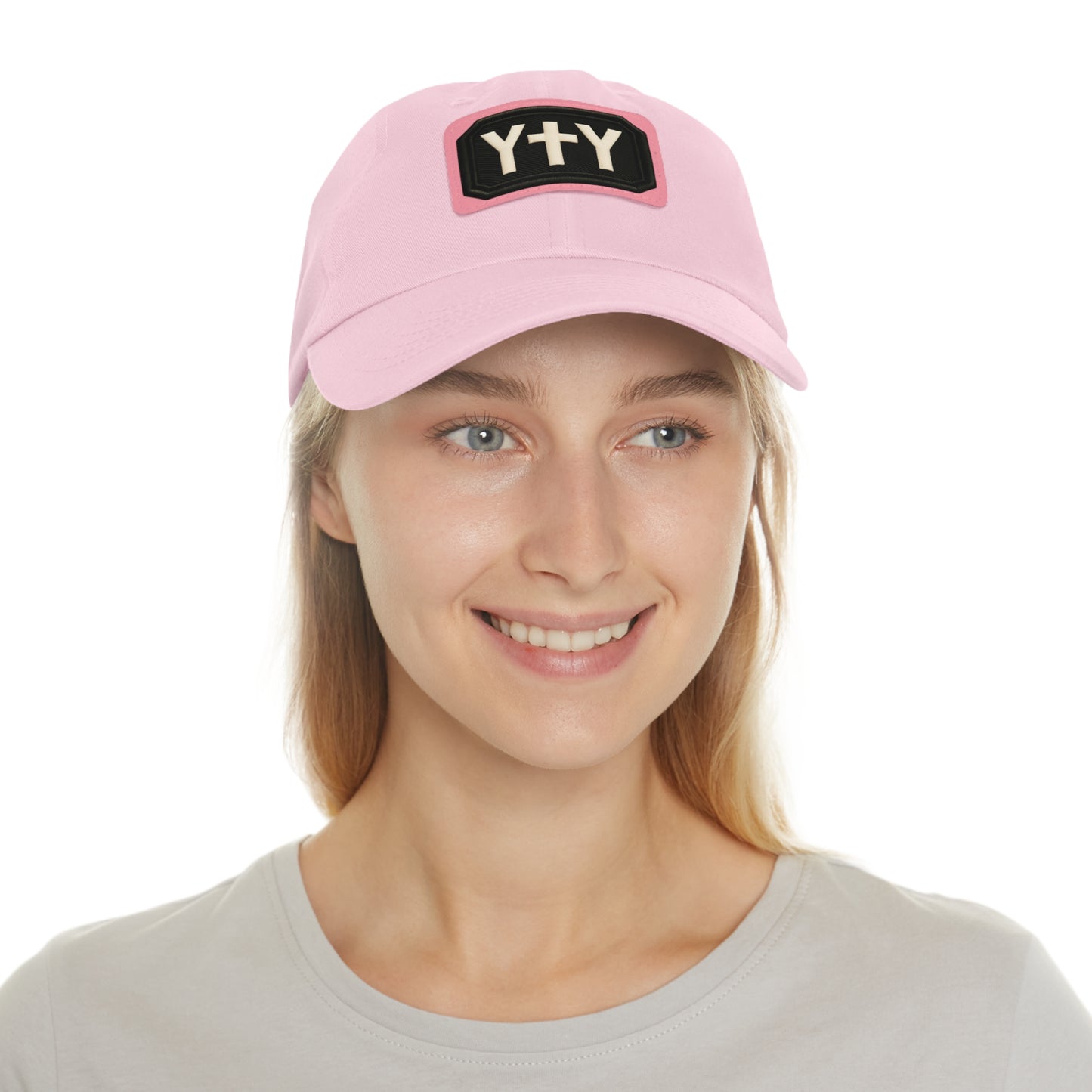 Stylish Dad Hat with Leather Patch | Casual Chic Outdoor Accessory, Perfect Gift for Fathers, Birthdays, Family Gatherings, Everyday Wear