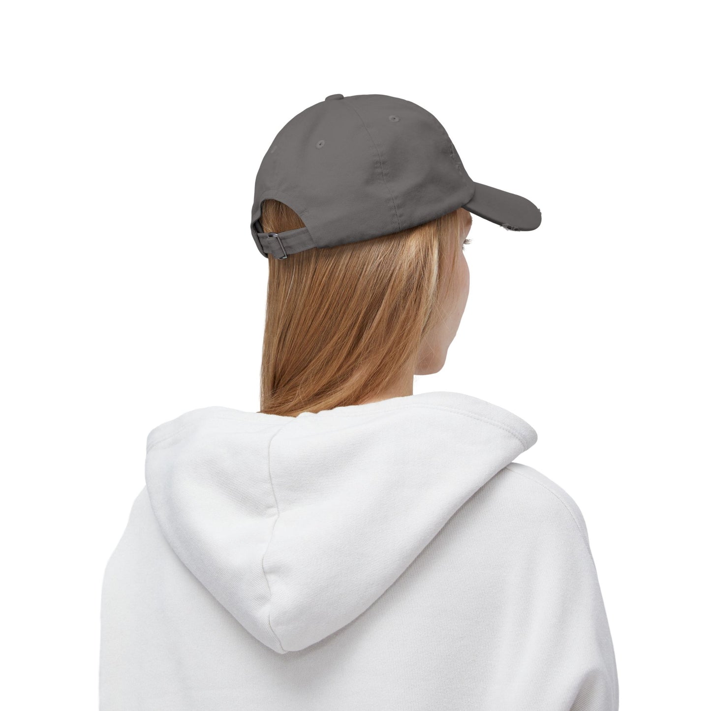 Faith Distressed Cap - Unisex, Casual Wear, Gift for Believers, Christian Accessory, Inspirational Hat, Everyday Style