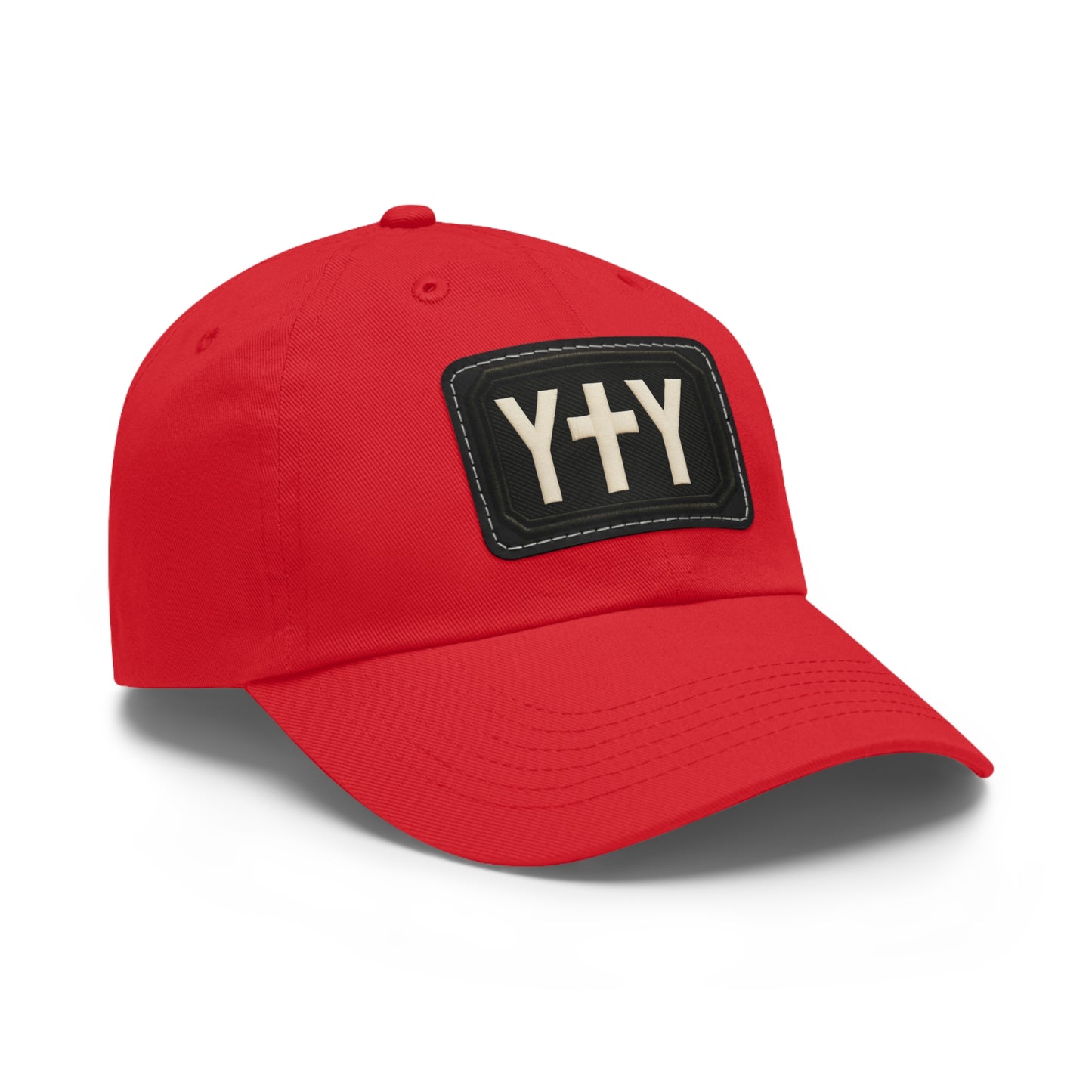 Stylish Dad Hat with Leather Patch | Casual Chic Outdoor Accessory, Perfect Gift for Fathers, Birthdays, Family Gatherings, Everyday Wear