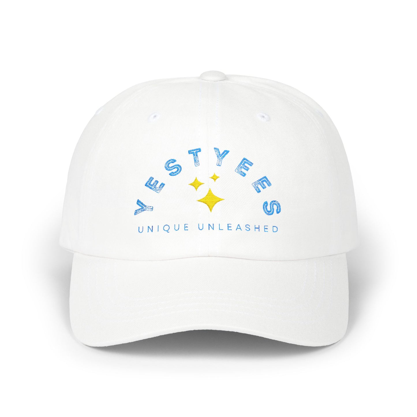 Unique Unisex Cap - YESTYEES Unleashed, Casual Style, Gift for Him/Her, Outdoor Adventures, Everyday Wear, Trendy Baseball Hat