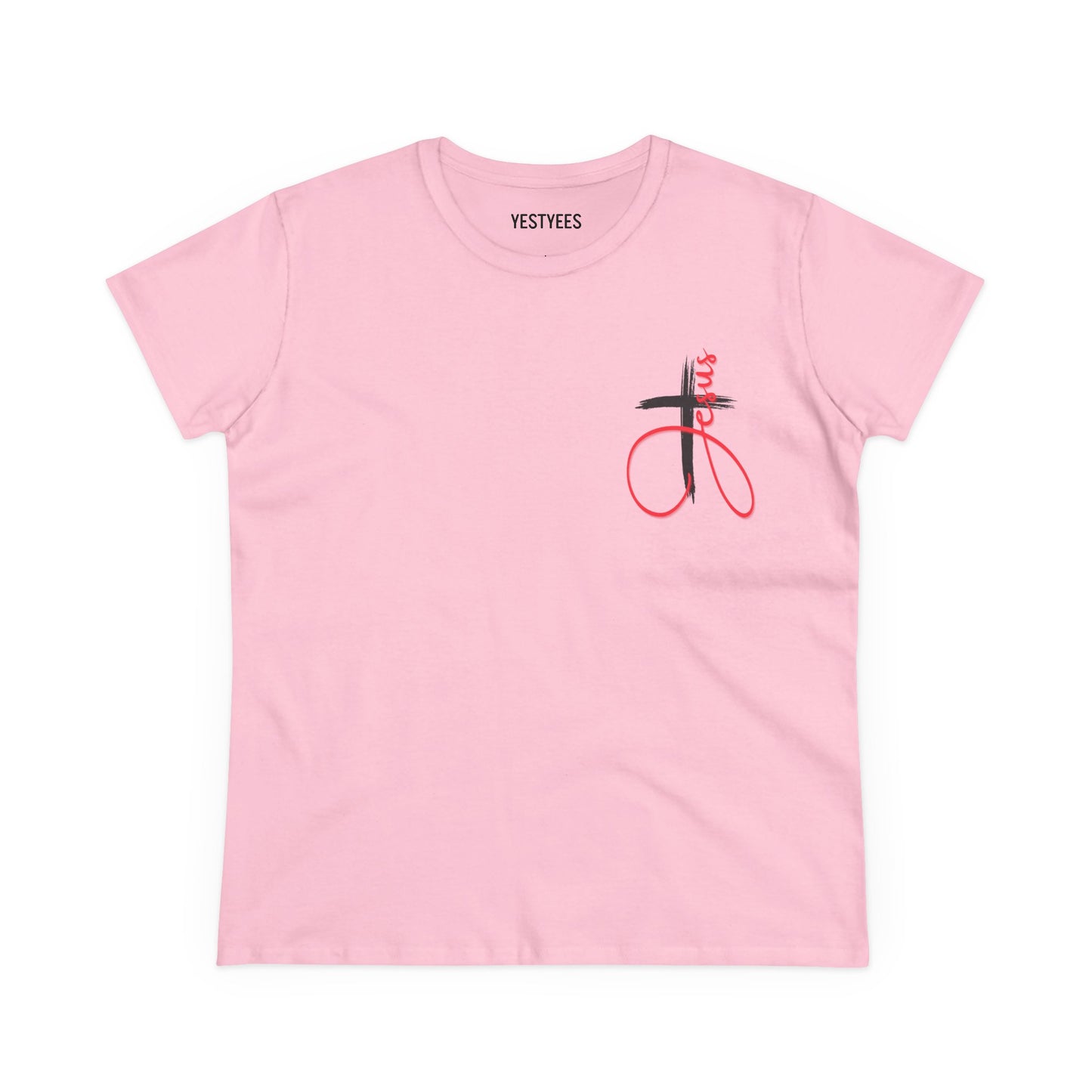 Stylish Christian Women's Midweight Cotton Tee with Unique Design, Casual Wear, Gift Idea, Trendy Tee, Everyday Top, Comfortable Shirt