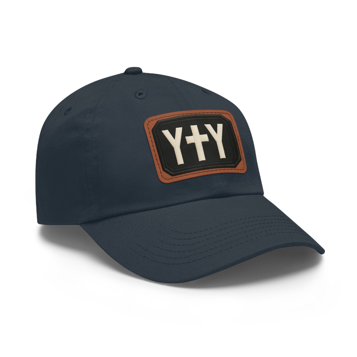 Stylish Dad Hat with Leather Patch | Casual Chic Outdoor Accessory, Perfect Gift for Fathers, Birthdays, Family Gatherings, Everyday Wear