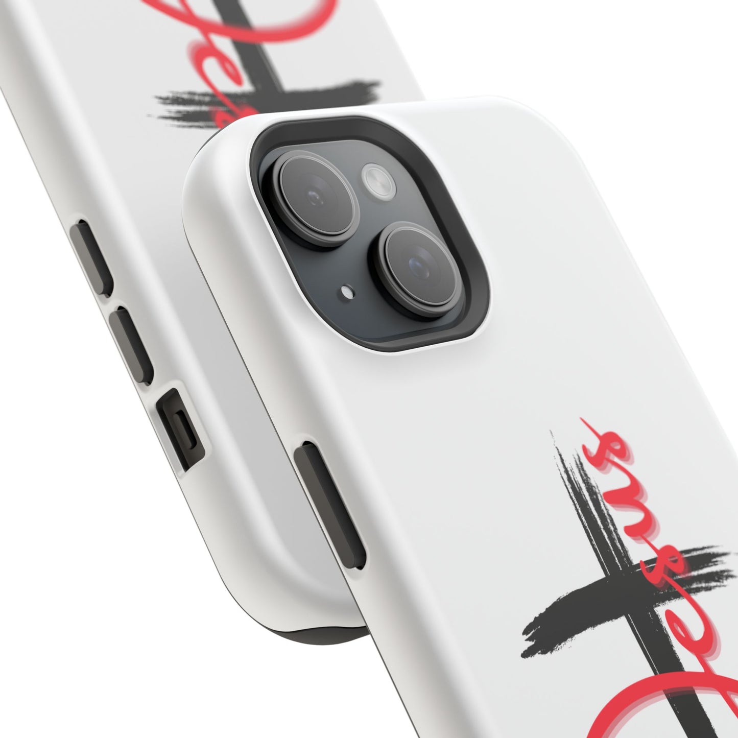 Impact-Resistant Phone Case with Jesus Design, Durable Christian Case for Protection, Faith-Inspired Gift, Unique Religious Phone [...]