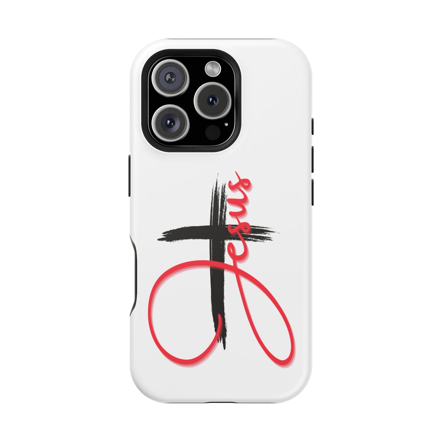 Impact-Resistant Phone Case with Jesus Design, Durable Christian Case for Protection, Faith-Inspired Gift, Unique Religious Phone [...]