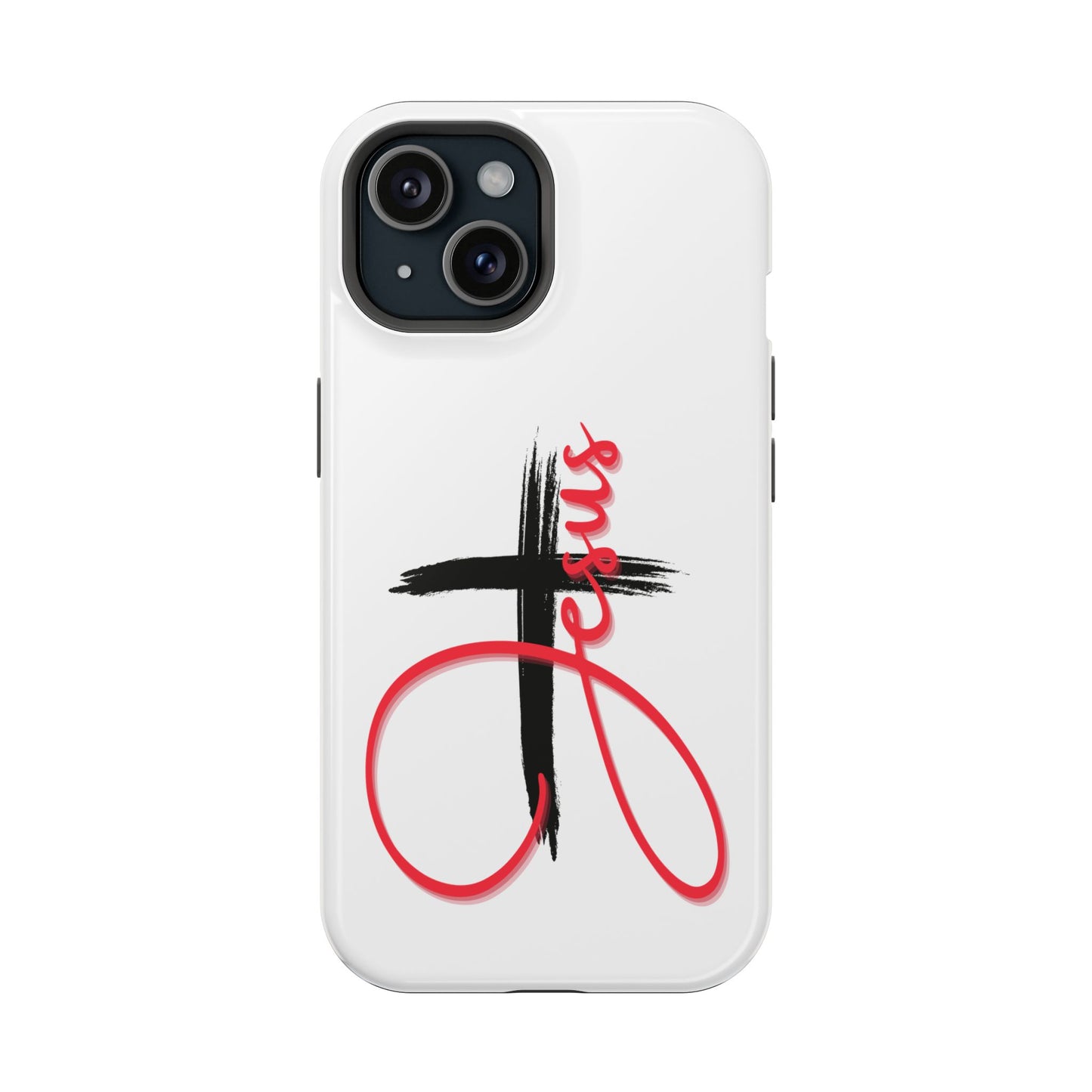 Impact-Resistant Phone Case with Jesus Design, Durable Christian Case for Protection, Faith-Inspired Gift, Unique Religious Phone [...]