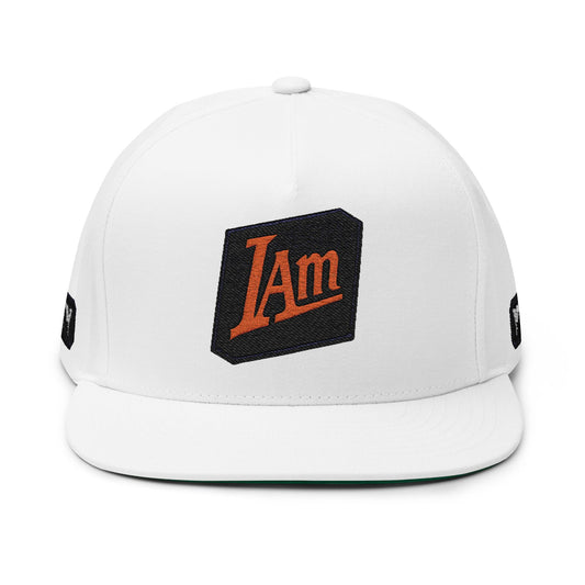 Stylish Embroidered Flat Bill Cap, Trendy Hat for Casual Outings, Perfect for Gifts, Festivals, and Everyday Wear