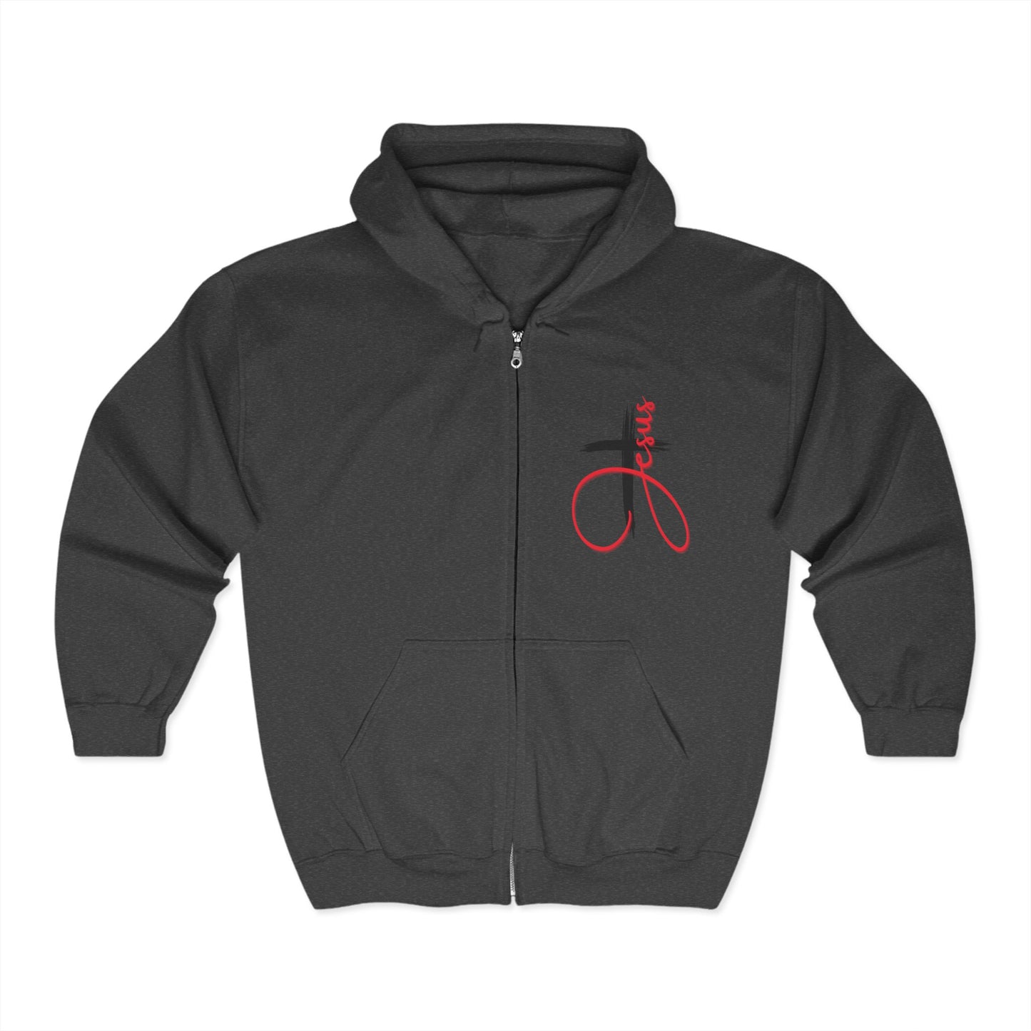 Unisex Christian Full Zip Hoodie with Inspirational Design, Cozy Sweatshirt for Everyday Wear, Perfect Gift for Friends, Fashionable Outerwear, [...]