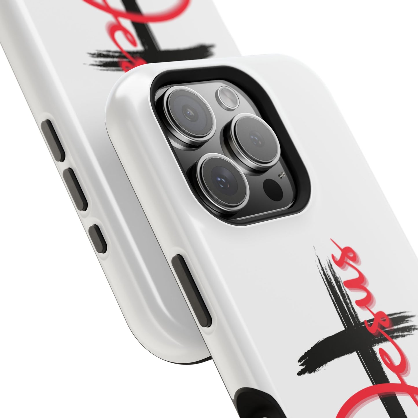 Impact-Resistant Phone Case with Jesus Design, Durable Christian Case for Protection, Faith-Inspired Gift, Unique Religious Phone [...]