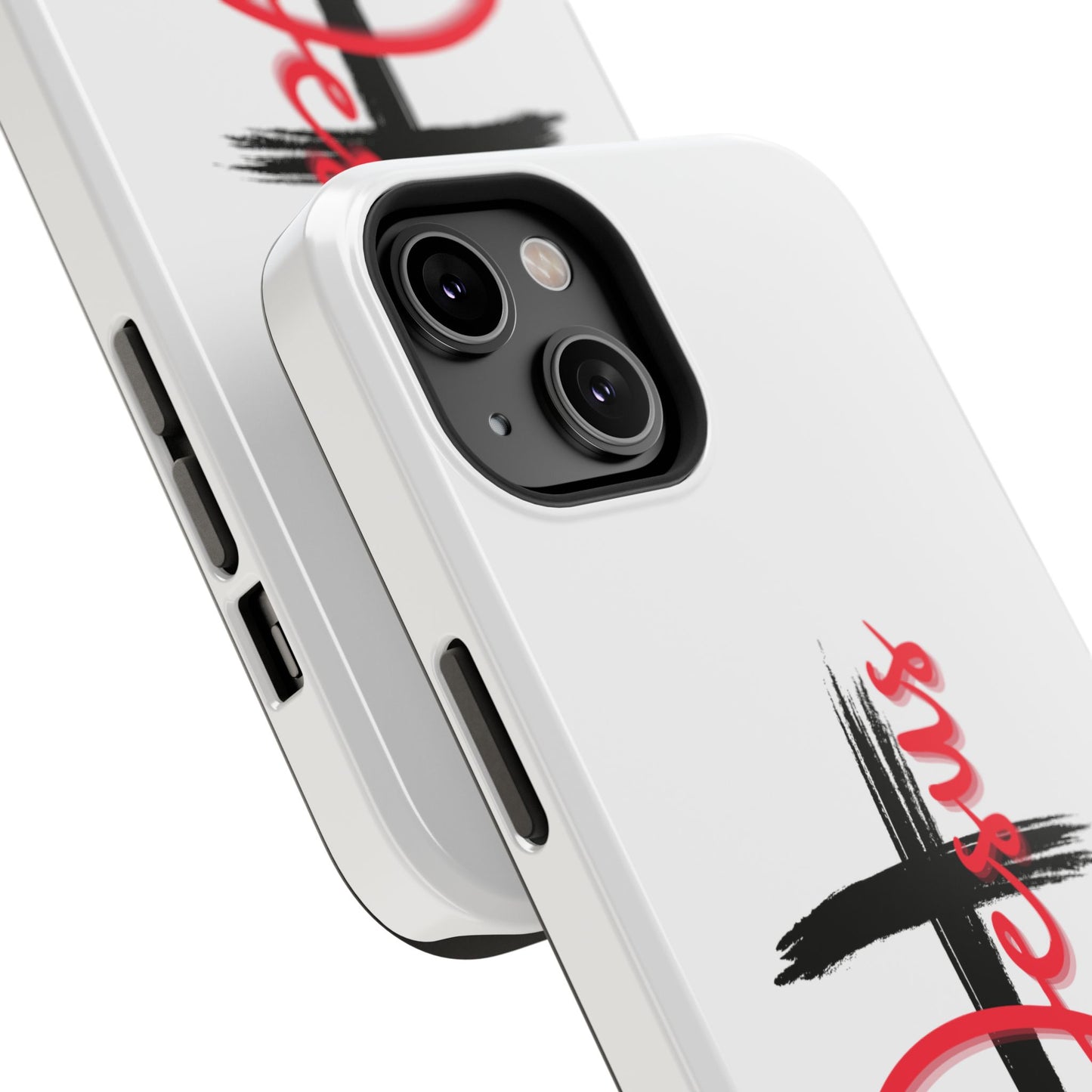 Impact-Resistant Phone Case with Jesus Design, Durable Christian Case for Protection, Faith-Inspired Gift, Unique Religious Phone [...]