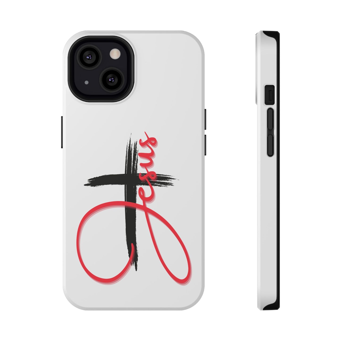 Impact-Resistant Phone Case with Jesus Design, Durable Christian Case for Protection, Faith-Inspired Gift, Unique Religious Phone [...]