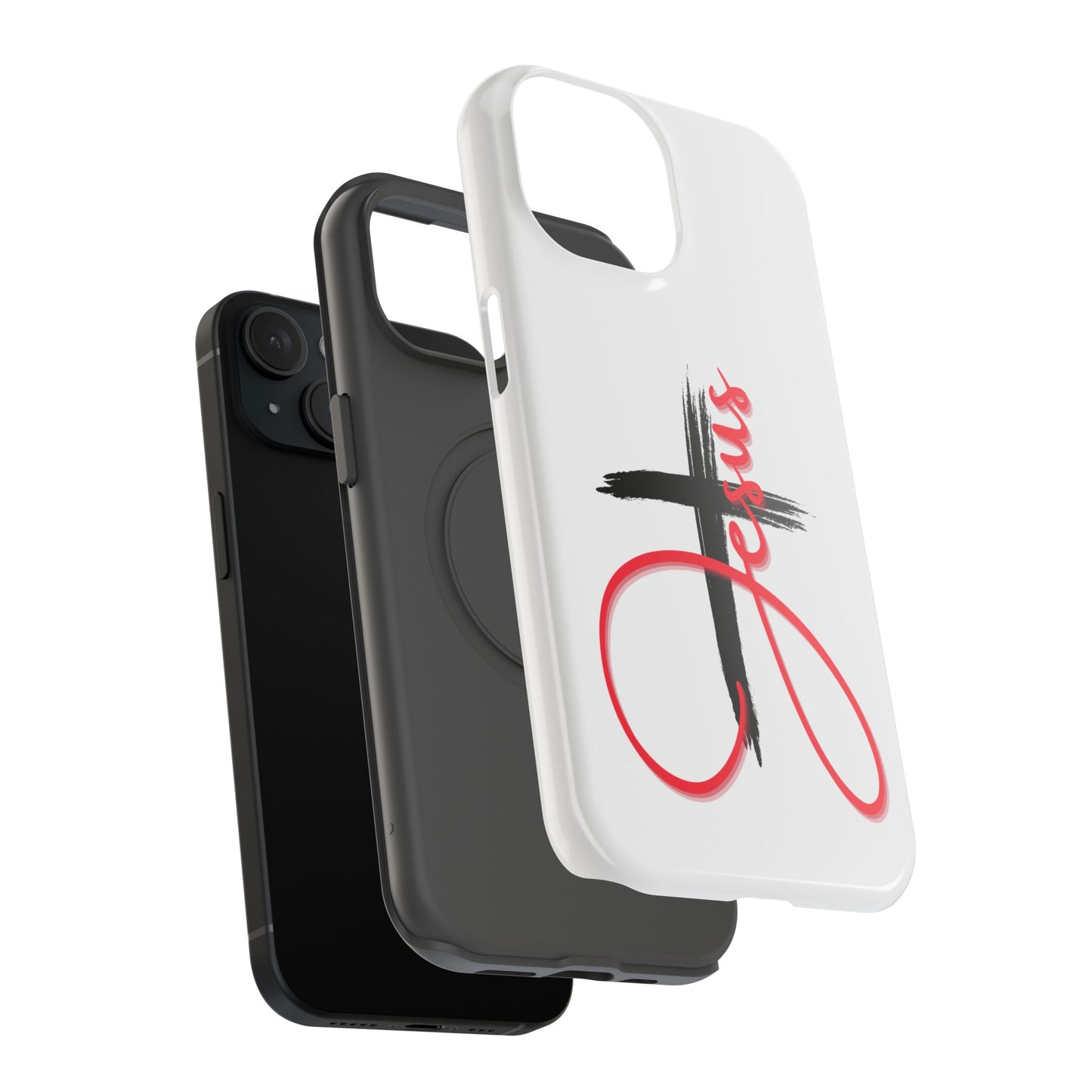 Impact-Resistant Phone Case with Jesus Design, Durable Christian Case for Protection, Faith-Inspired Gift, Unique Religious Phone [...]