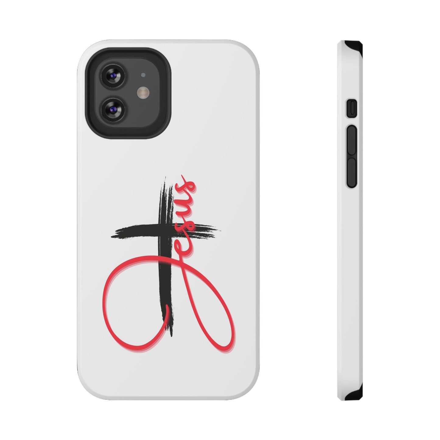 Impact-Resistant Phone Case with Jesus Design, Durable Christian Case for Protection, Faith-Inspired Gift, Unique Religious Phone [...]