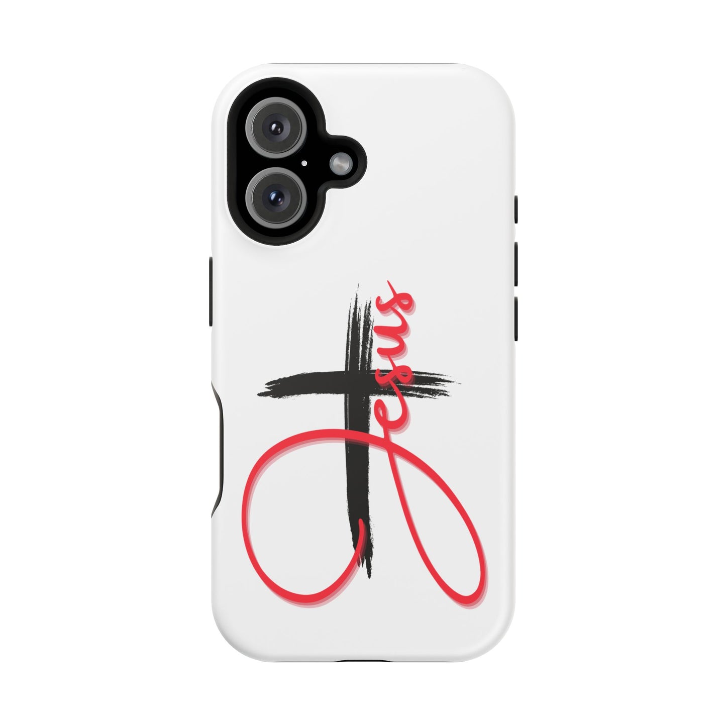 Impact-Resistant Phone Case with Jesus Design, Durable Christian Case for Protection, Faith-Inspired Gift, Unique Religious Phone [...]